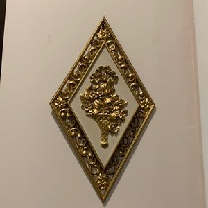 Vintage Syroco wall art